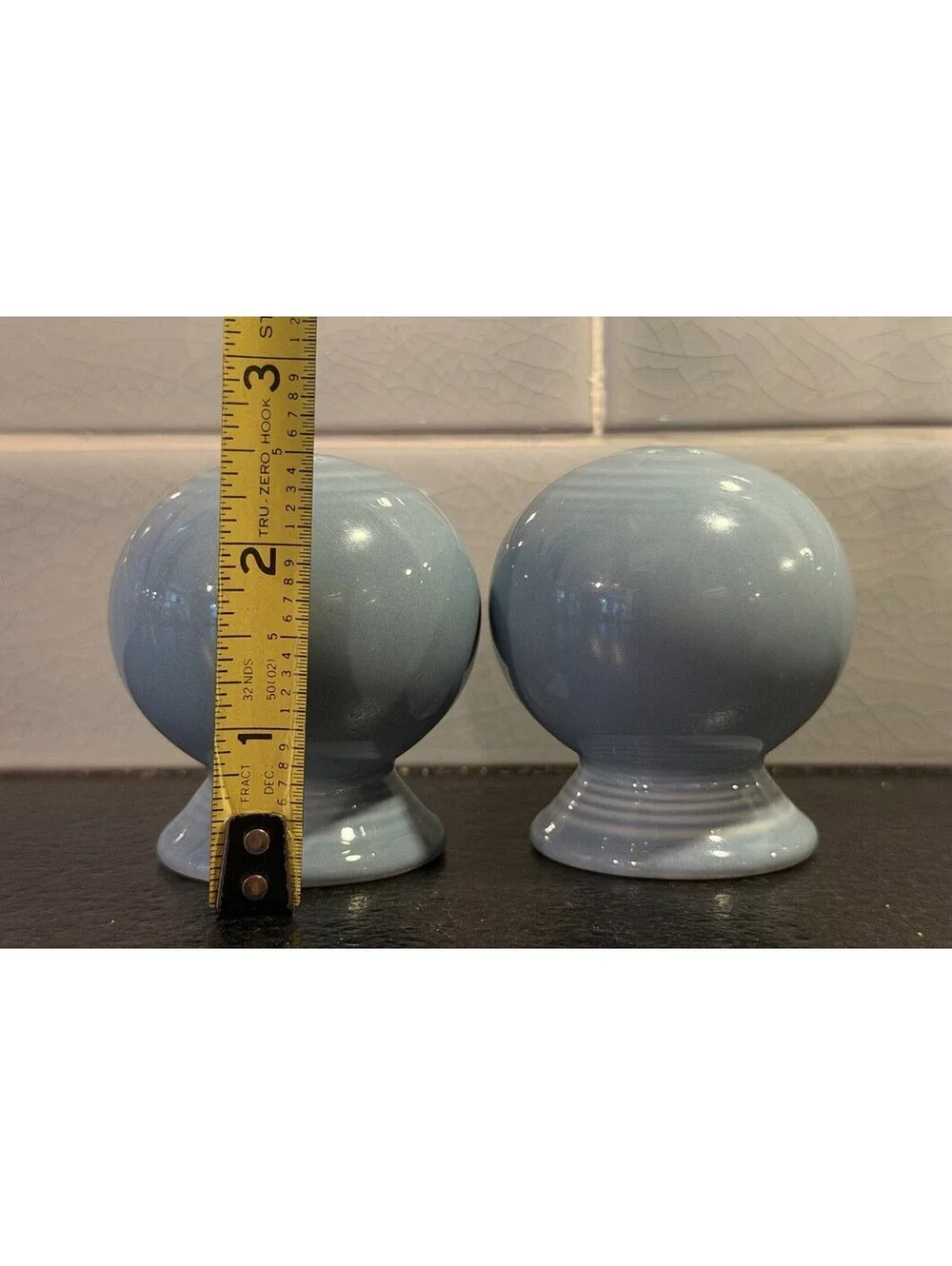 Fiesta Periwinkle Salt & Pepper Shakers (1989-2006)